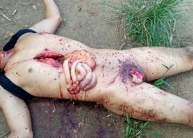 Alleged rapist is killed, has his genitals torn out and his belly torn in Brazil.