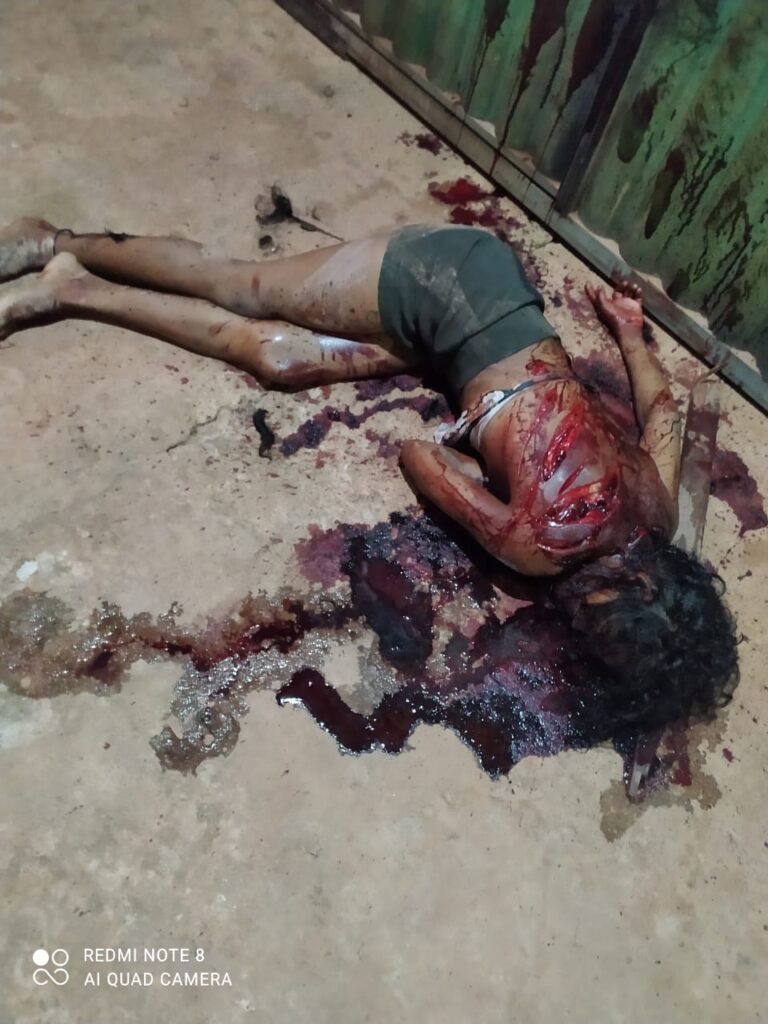A woman with mental problems is killed in cold blood in Brazil Photo 0003