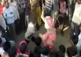 Woman being publicly punished in India – Is this how this country treats its women?