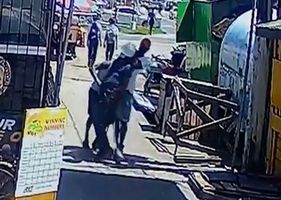 Boy is almost strangled to death in robbery in South Africa.
