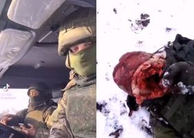 Russian soldier posts videos on TikTok hours before entering Ukraine. An hour later, he is found with his head blown off!