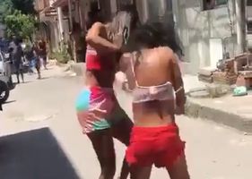 Women fight in the favela in Brazil to make anyone hot-blooded.