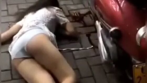 Pretty girl commits suicide in china by jumping from extremely tall building to the next world Photo 0001 Video Thumb