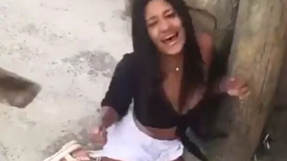 Beautiful girl punished in brazils favela for disrespecting community favela laws Photo 0001 Video Thumb