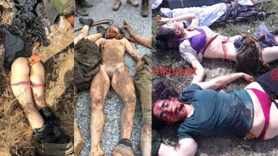 Collection of dead female pkk soldiers new image pack in video format Photo 0001 Video Thumb