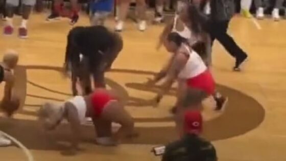 Woman breaks leg in two during basketball game Photo 0001 Video Thumb