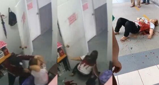 Woman is attacked and brutally stabbed in a shopping mall in malaysia she couldnt resist and died Photo 0001 Video Thumb