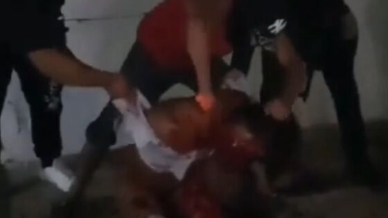 Man being killed in a brutal and difficult beheading carried out by cartel members in mexico Photo 0001 Video Thumb
